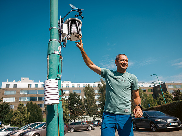 Děti ve vedrech trpí horkem víc než dospělí, prokázalo to měření v Olomouci