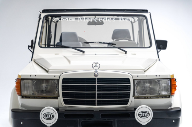 Úžasný Lendlův mercedes hvězdou výstavy v Los Angeles. G ze začátků AMG