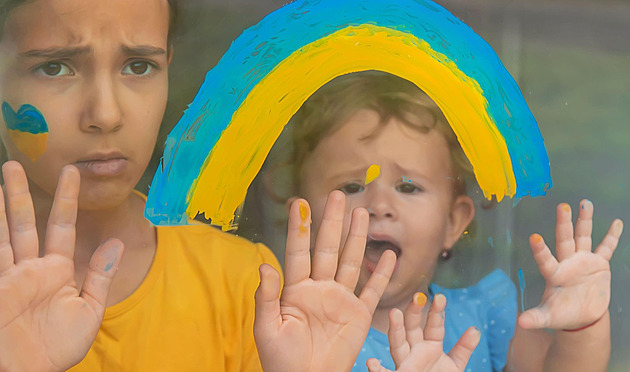 Sofie, 16 let, čistotná, zdvořilá. Ruské okupační úřady nabízejí děti v katalogu