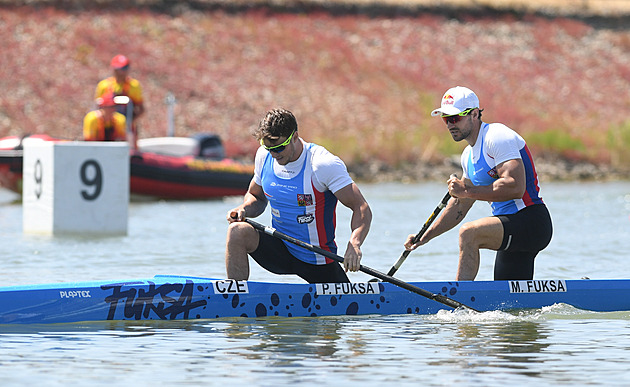 Kanoista Martin Fuksa nebude na MS startovat na deblu s bratrem Petrem