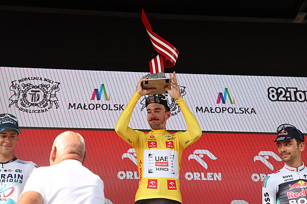 McNulty osolil časovku ve Wieliczce a jako první Američan ovládl Kolem Polska