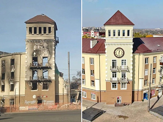 Domy po Ukrajincích, slevy pro Rusy. Tak vypadá obnova Mariupolu podle Moskvy