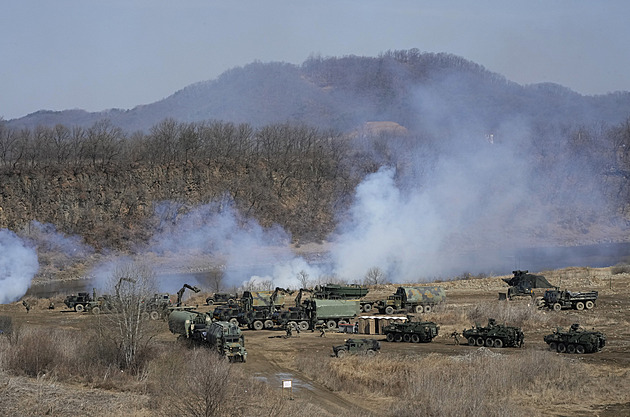 Jihokorejská armáda chystá společné cvičení s USA. Provokace, zní z KLDR