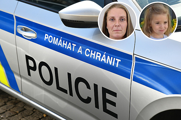 Žena s psychickými problémy odešla z domova, vzala i dcerku. Hledají je policisté