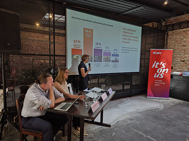 Češi nechtějí za přechod k šetrnější energetice připlácet, ukázal průzkum E.ON