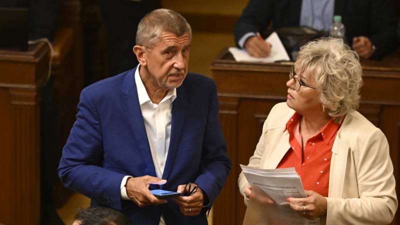 Balaštíková končí na kandidátce ANO. Absolutně nepřijatelné, soptí Babiš kvůli jejímu rozvodu