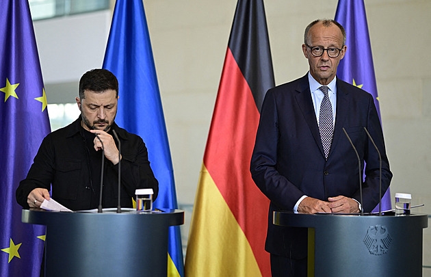 Doufáme, že uspěje, sdílí naše pohledy, řekl Merz po hovoru lídrů s Trumpem