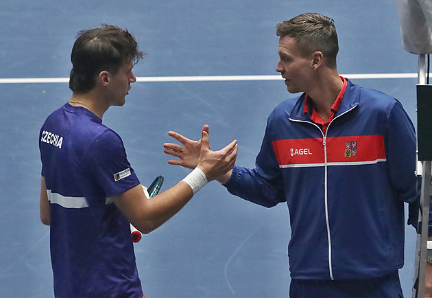 Menšík, Macháč i Lehečka. Ke stálicím na Davis Cup přibude levoruký nováček